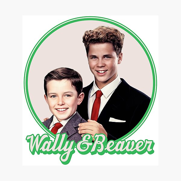 Item preview, Wally and The Beaver - Leave It To Beaver designed and sold by acquiesce13.