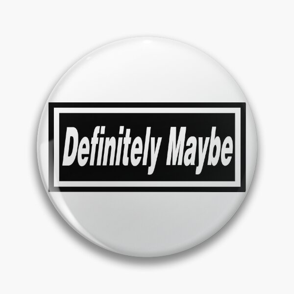 Item preview, Definitely Maybe designed and sold by Angry Swan Designs.