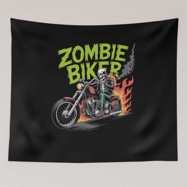 Item preview, Zombie Biker designed and sold by Mateusz Majcherek.