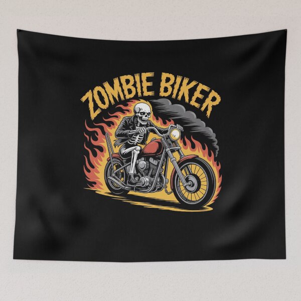 Item preview, Zombie Biker designed and sold by Mateusz Majcherek.