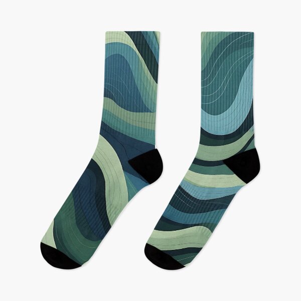 Item preview, Marine Flow – Ocean Wave Layers designed and sold by Driftees027.