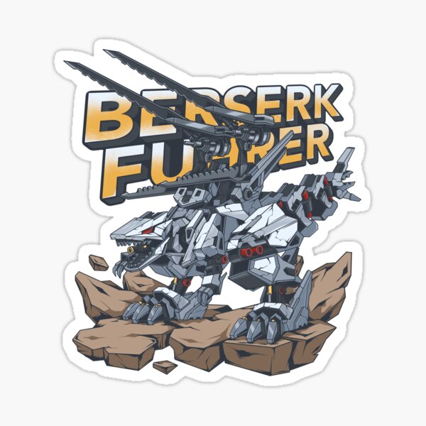 ZOIDS BERSERK FUHRER FAN ART Sticker