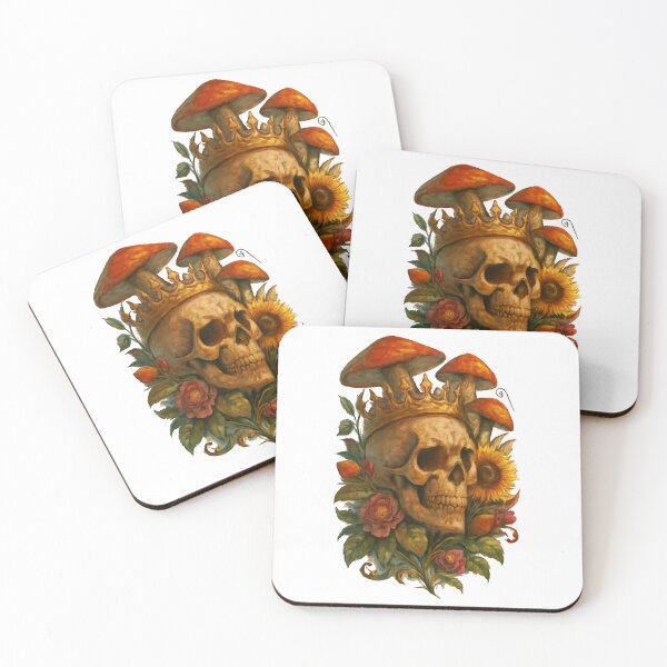 Item preview, Crowned Skull in Bloom designed and sold by FBA.
