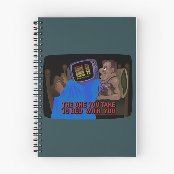 Item preview, CIVIC TV: The one you take to bed with you  designed and sold by Hose A. Carrillo.