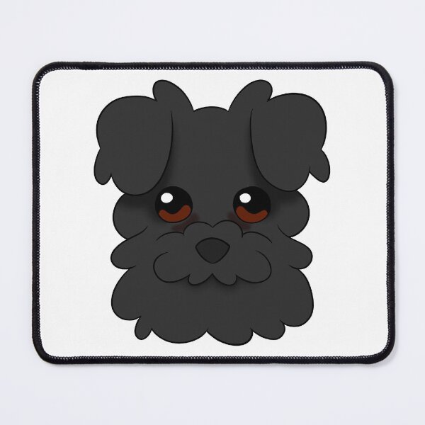 Item preview, Black Pumi Tear Stains designed and sold by OliRoseArt.