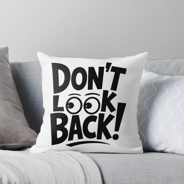 Item preview, Don't look back motivational typography t shirt design designed and sold by AtonuHaque.