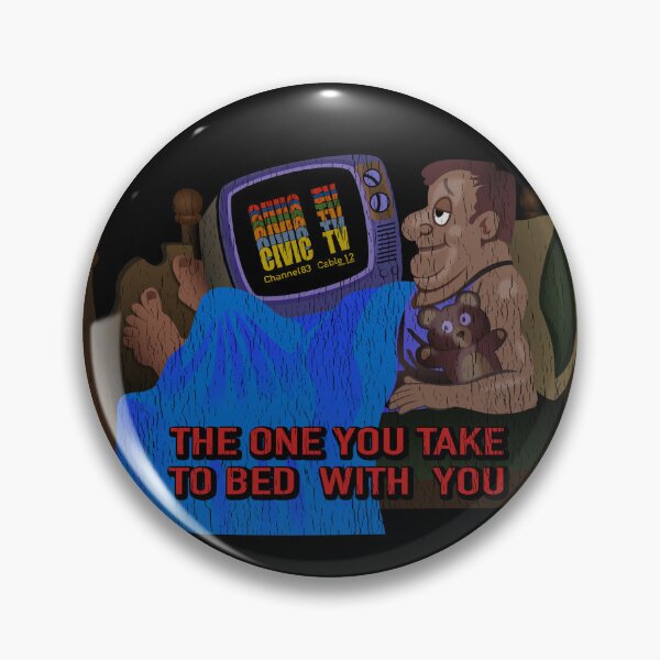 Item preview, CIVIC TV: The one you take to bed with you (distressed) designed and sold by Hose A. Carrillo.