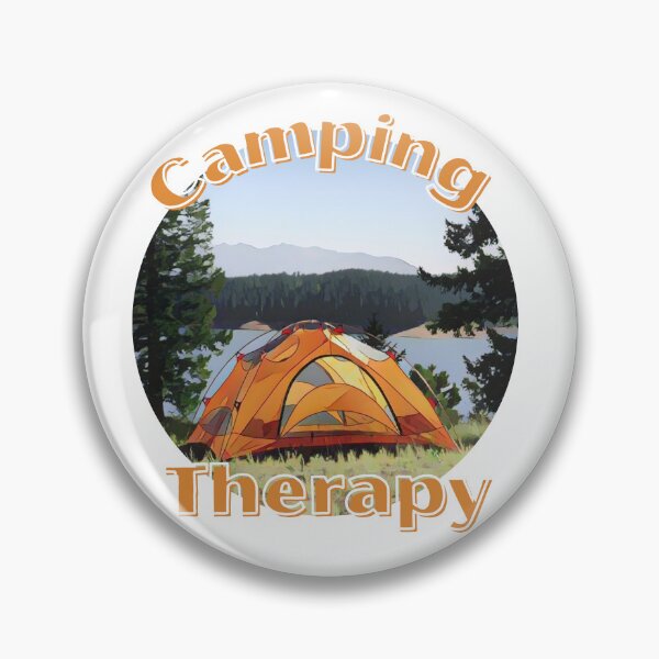 Item preview, Camping Therapy designed and sold by DyruShop.