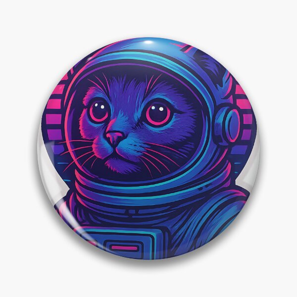 Item preview, Vaporwave Astro Kitty designed and sold by Throwback Trends.