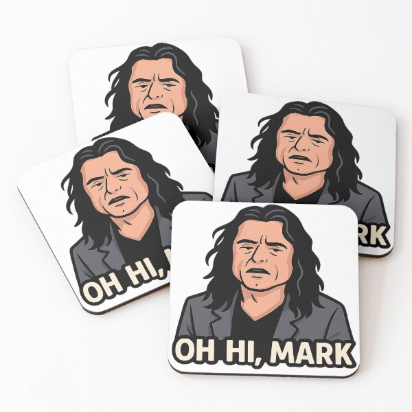 Item preview, Oh Hi Mark – The Room Fan Art Cartoon Design designed and sold by SvarunPogani.