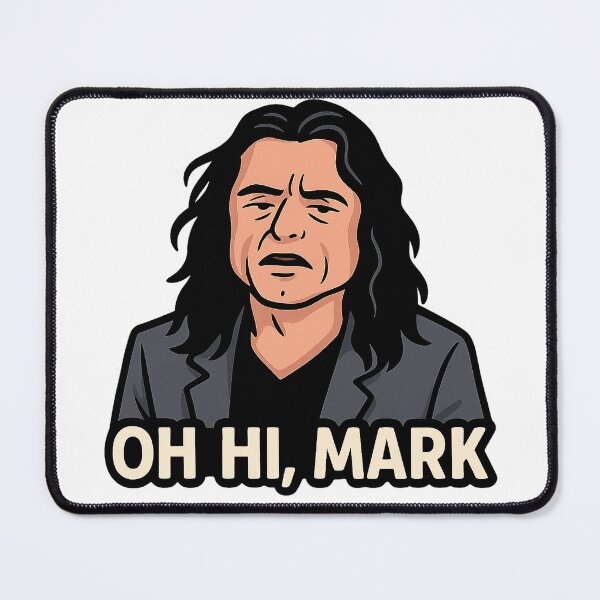 Item preview, Oh Hi Mark – The Room Fan Art Cartoon Design designed and sold by SvarunPogani.