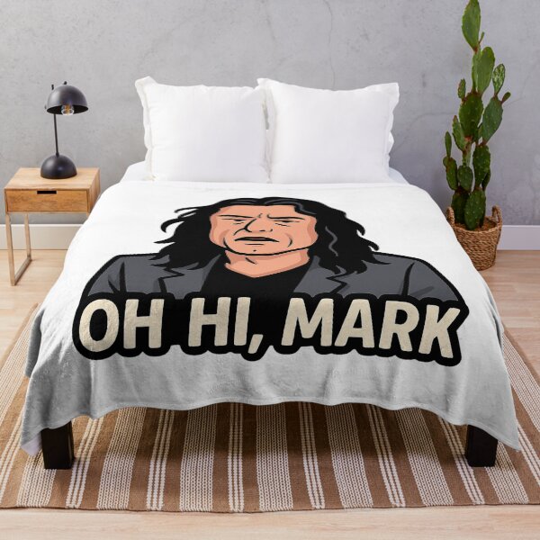 Item preview, Oh Hi Mark – The Room Fan Art Cartoon Design designed and sold by SvarunPogani.