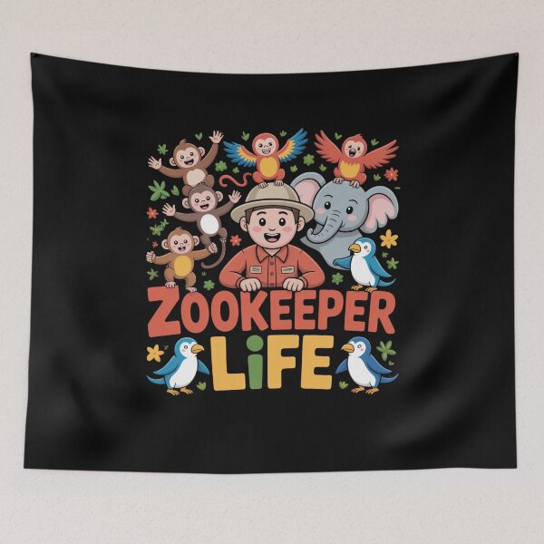 Item preview, zookeeper life designed and sold by Mateusz Majcherek.