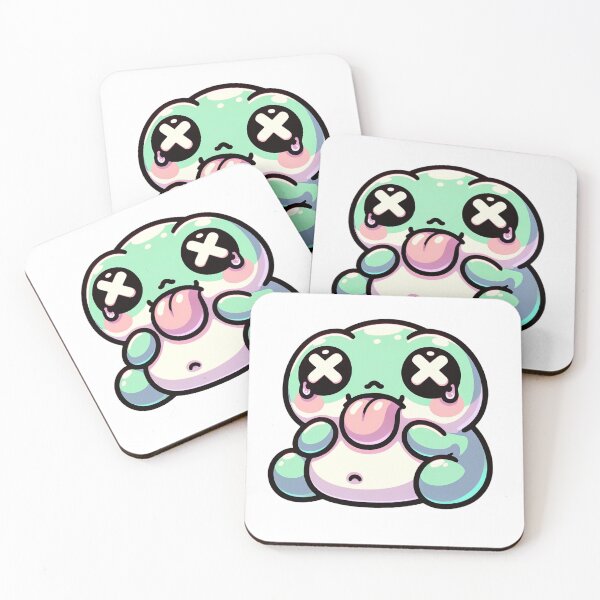 Item preview, Neon Goth chubby frog designed and sold by dreamsagellc.