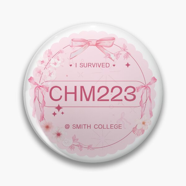 Item preview, Smith College: I Survived Orgo Sticker designed and sold by HWCbaddie.