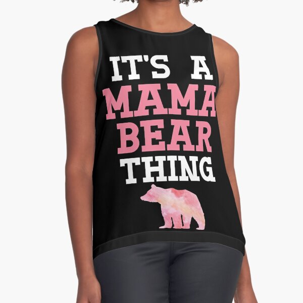 Its A Mama Bear Thing Mom Gift Mothers Day Birthday Momma Bear Love Mom  Funny Saying Light Art Board Print for Sale by Rhynowear