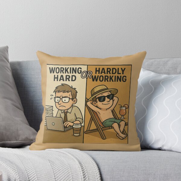 Item preview, Working Hard or Hardly Working? designed and sold by EfraimFunArt.