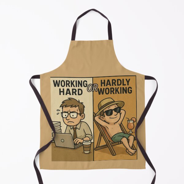 Item preview, Working Hard or Hardly Working? designed and sold by EfraimFunArt.