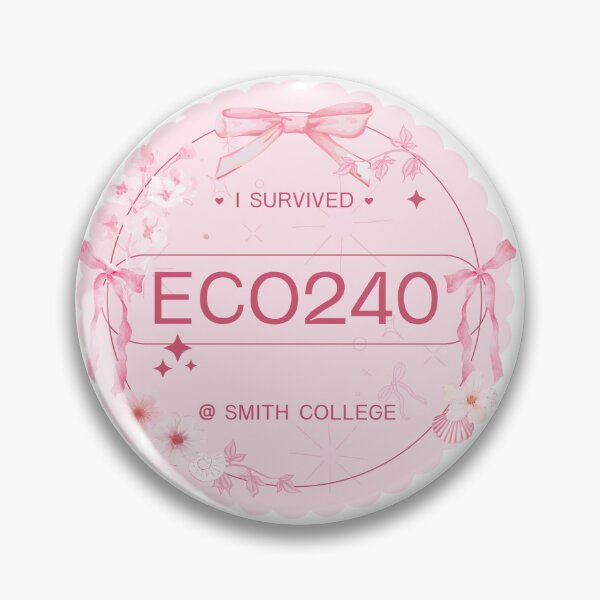 Item preview, Smith College: I Survived Econometrics Sticker designed and sold by HWCbaddie.