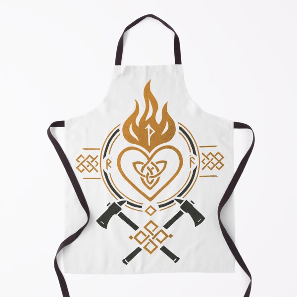 Item preview, Mythara – Flame Heart Symbol | Celtic fire design designed and sold by Jawoahl.