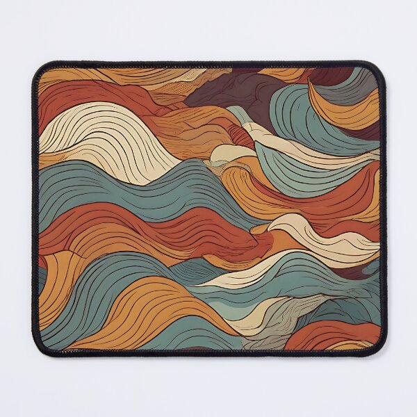 Item preview, Desert Waves – Earthy Flow Pattern designed and sold by Driftees027.