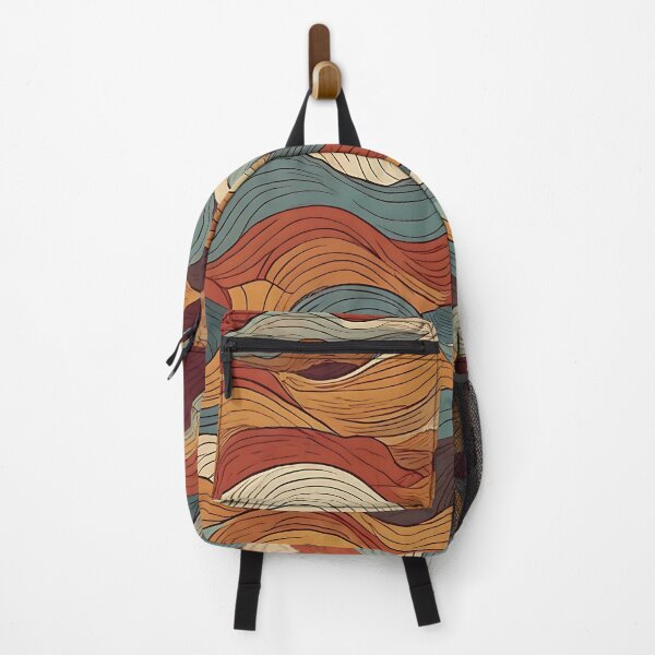 Item preview, Desert Waves – Earthy Flow Pattern designed and sold by Driftees027.