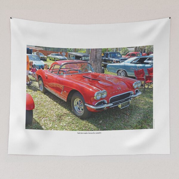 Item preview, American's favorite, Red Corvette photographed by Robert Hills designed and sold by Robert Hills.