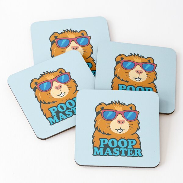 Item preview, Poop Master | Funny Guinea Pig designed and sold by ArtNettie.