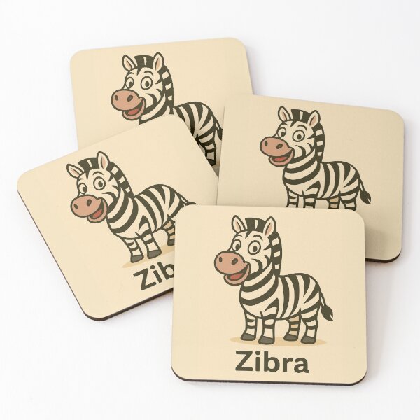 Item preview, Zebra Cartoon Drawing – “Zibra” Character designed and sold by ZlobivyZajac.