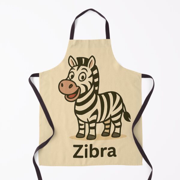 Item preview, Zebra Cartoon Drawing – “Zibra” Character designed and sold by ZlobivyZajac.