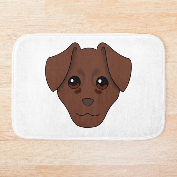 Item preview, Solid Dark Brown Jack Russell Tear Stains designed and sold by OliRoseArt.
