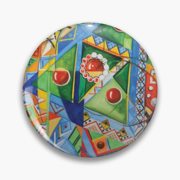 Item preview, Berber Abstract Energy – Amazigh Tribal Color Symphony designed and sold by salimarts5dz.