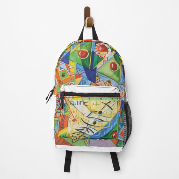Item preview, Berber Abstract Energy – Amazigh Tribal Color Symphony designed and sold by salimarts5dz.