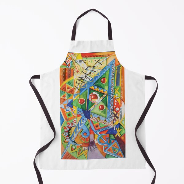 Item preview, Berber Abstract Energy – Amazigh Tribal Color Symphony designed and sold by salimarts5dz.