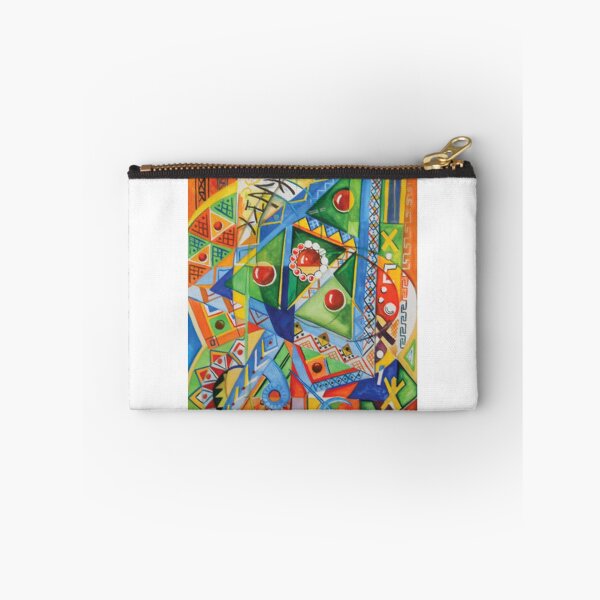Item preview, Berber Abstract Energy – Amazigh Tribal Color Symphony designed and sold by salimarts5dz.