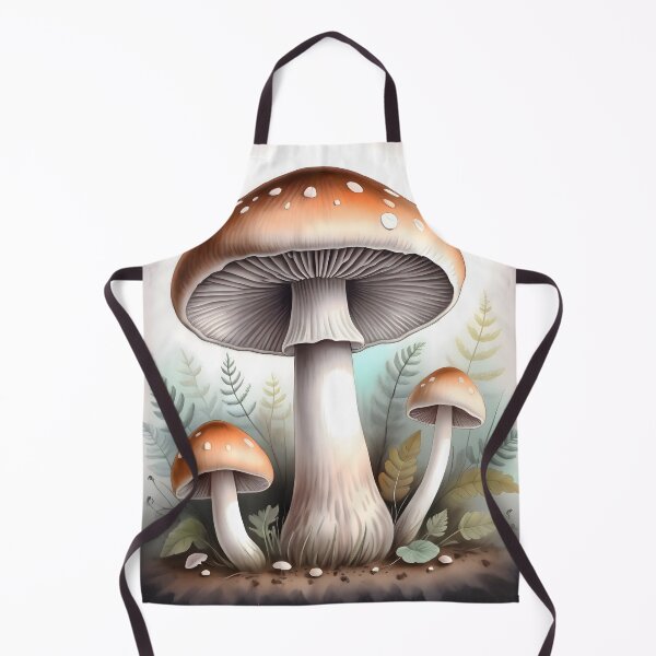 Item preview, Under the Cap – Tranquil Mushroom Forest Scene designed and sold by BrushRushX.