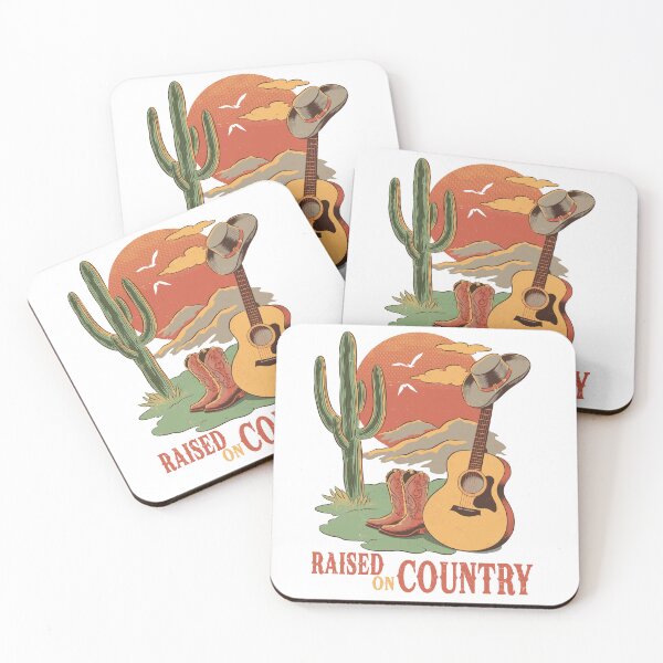 Item preview, Raised on Country – Rustic Western Design designed and sold by Inky-Vibe.
