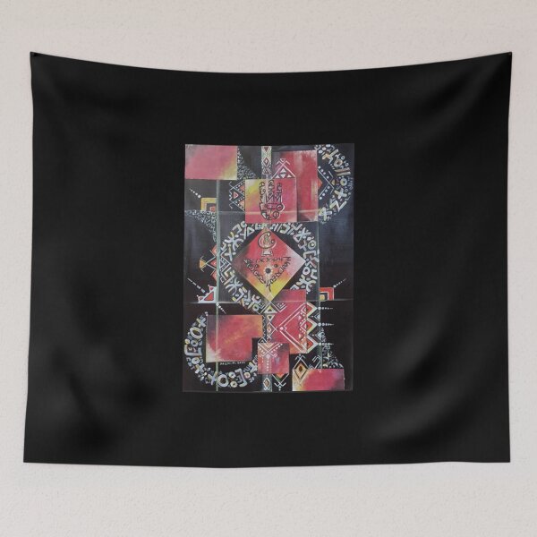 Item preview, "Berber Code Geometry – Spirit of Symbols ⵣ" designed and sold by salimarts5dz.