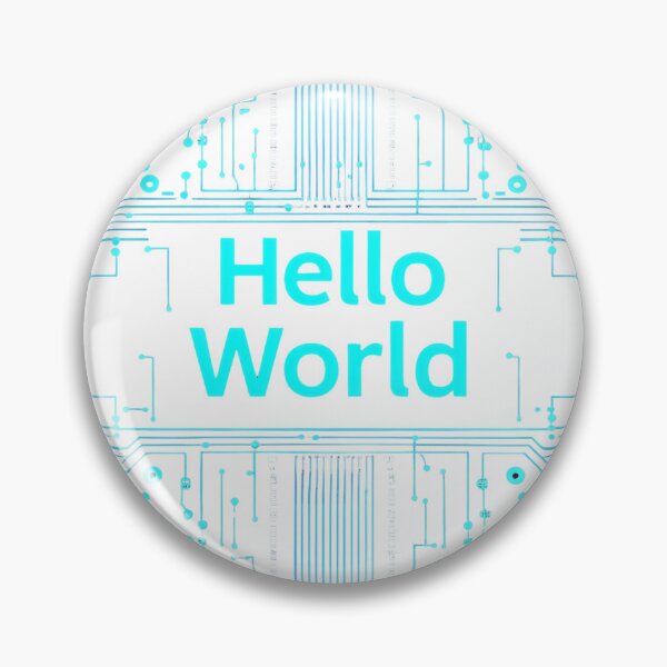 Item preview, Hello World – Coding Blueprint Art AI designed and sold by ASKprints.