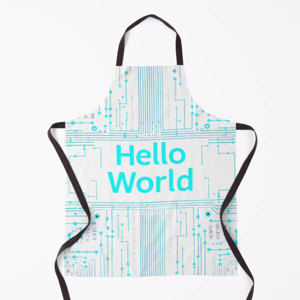 Item preview, Hello World – Coding Blueprint Art AI designed and sold by ASKprints.