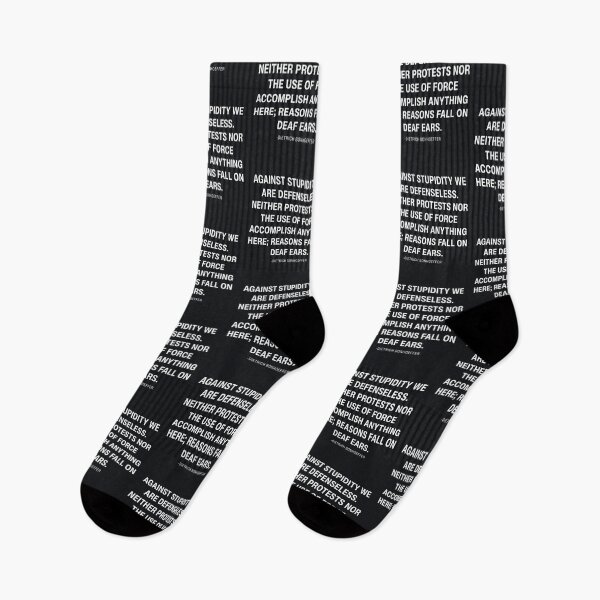 Item preview, Against Stupidity We Are Defenseless Dietrich Bonhoeffer designed and sold by HowToCanadian.