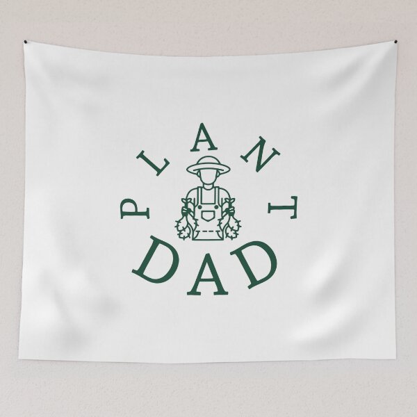 Item preview, Plant Dad | Modern Botanical Shirt for Men designed and sold by typoinspired.