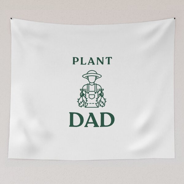 Item preview, Plant Dad | Modern Botanical Shirt for Men designed and sold by typoinspired.