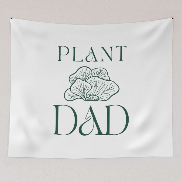 Item preview, Plant Dad | Modern Botanical Shirt for Men designed and sold by typoinspired.