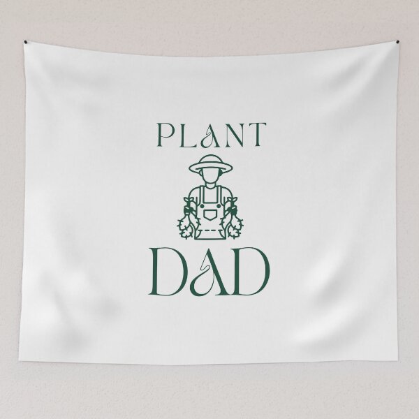 Item preview, Plant Dad | Modern Botanical Shirt for Men designed and sold by typoinspired.