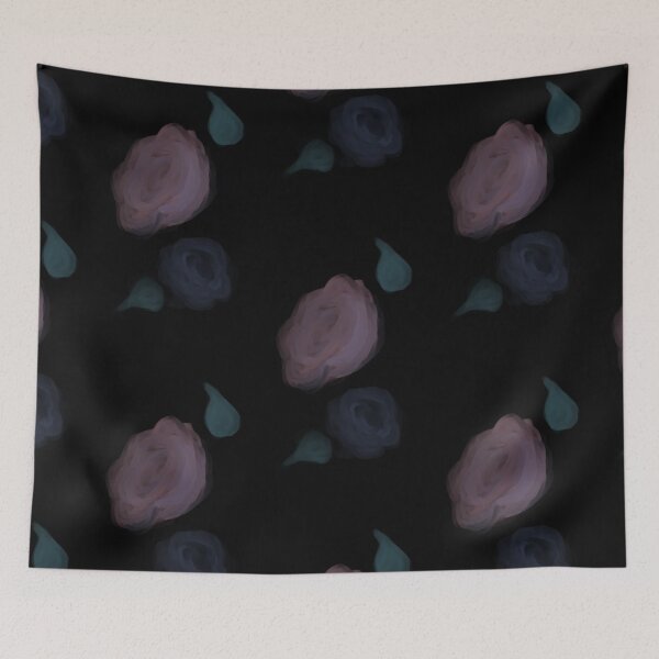 Item preview, Subtle Roses on Black by ElitebyElise  designed and sold by ElitebyElise.