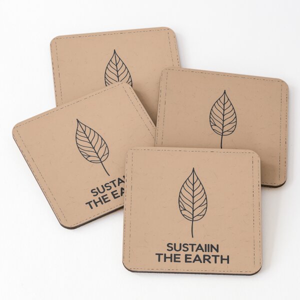 Item preview, Sustain the Earth – Eco Core Minimal Leaf designed and sold by ASKprints.