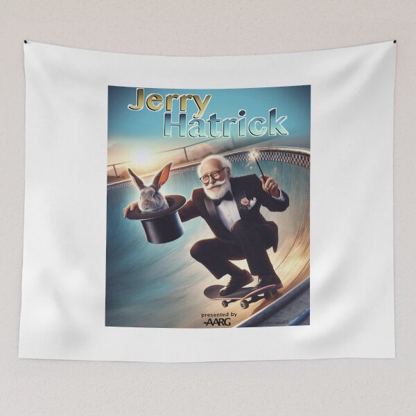 Item preview, The Jerry Hatrick Print designed and sold by Lichentroupe63.