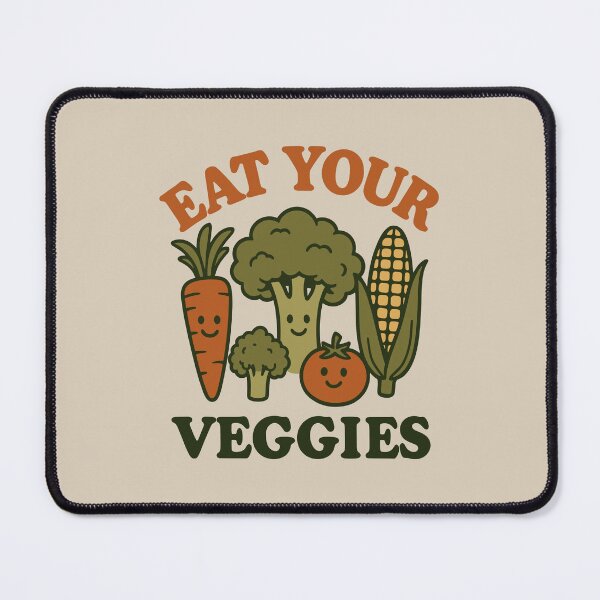 Item preview, EAT YOUR VEGGIES - Vintage - Humor - Happy Vegetables designed and sold by Darling DeDe.