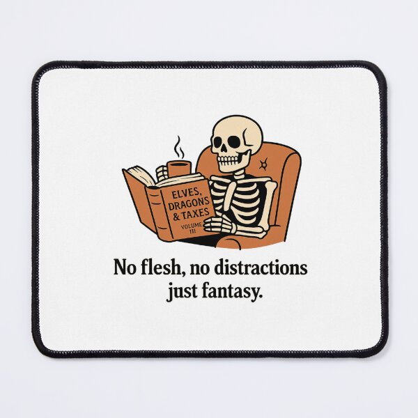 Item preview, skeleton reads fantasy designed and sold by EuropeanPrints.